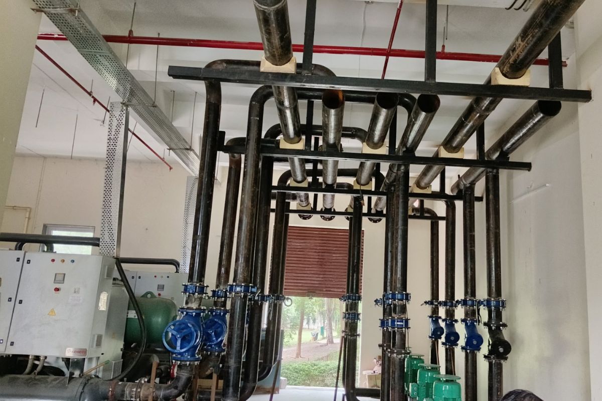 Precleaning & Passivation for Chilled Water pipings